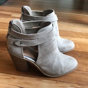 Sugar Faux suede booties